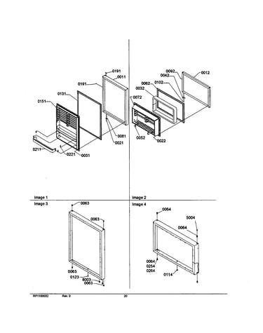 Door assemblies