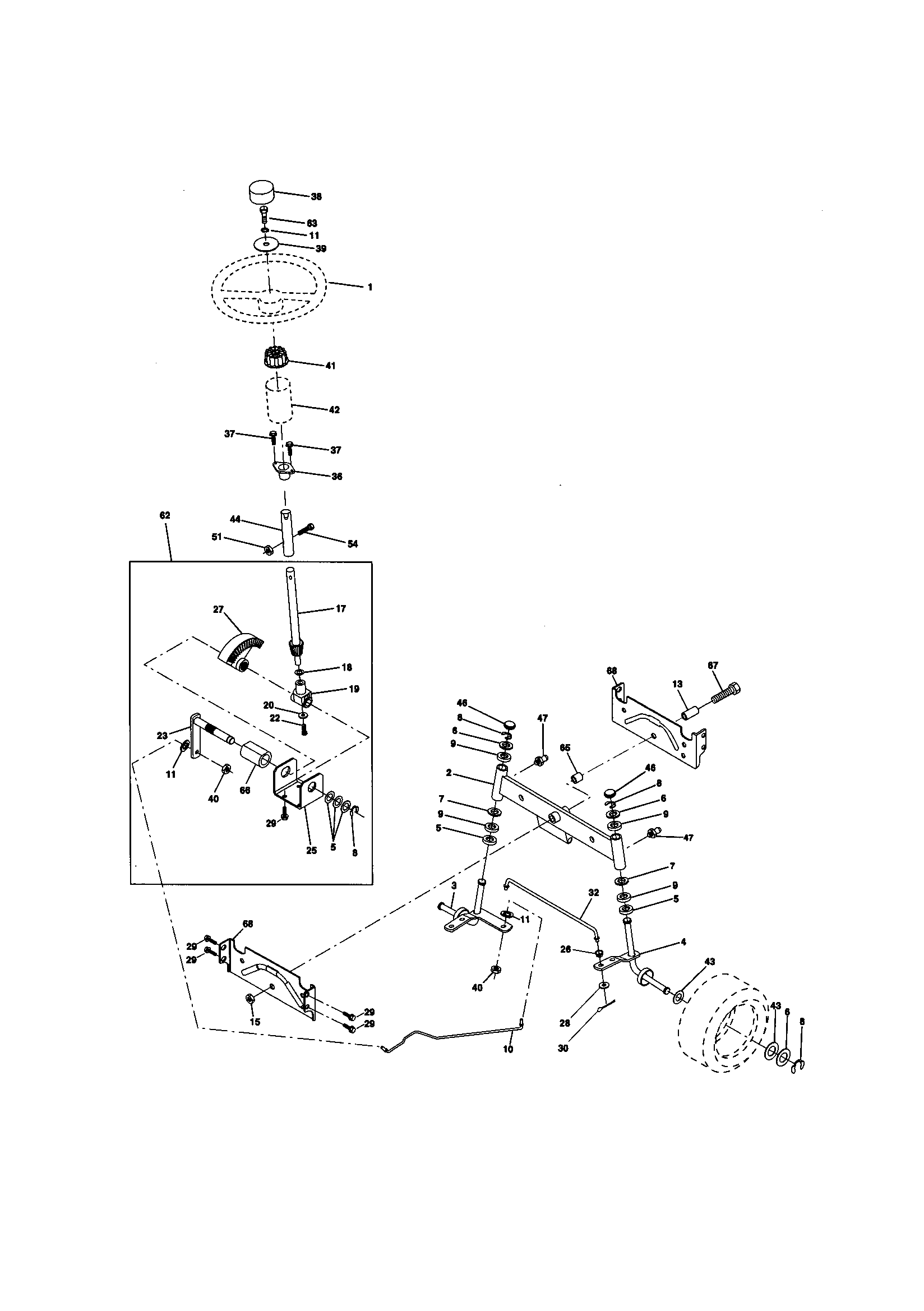 Steering assembly