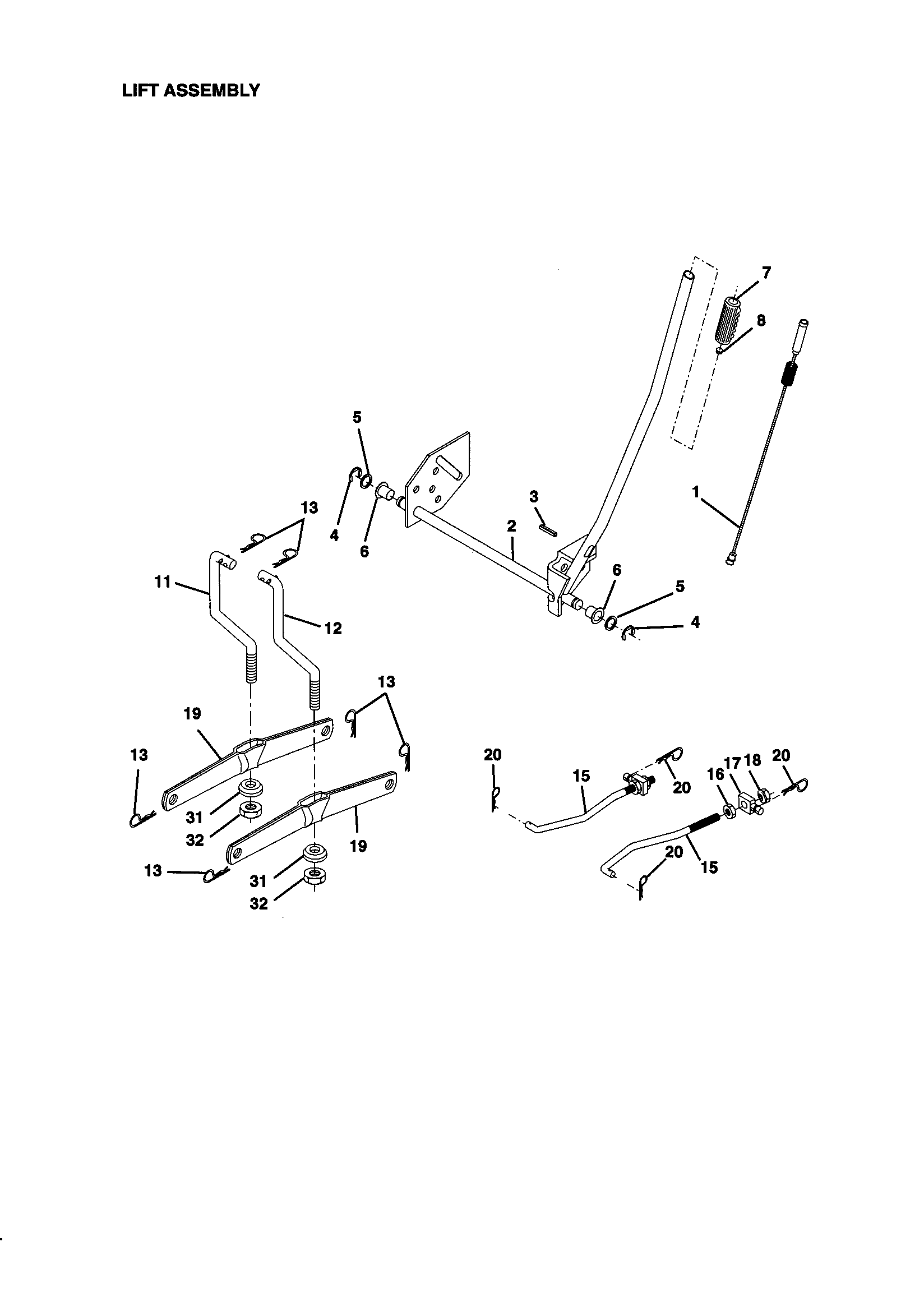 Lift assembly