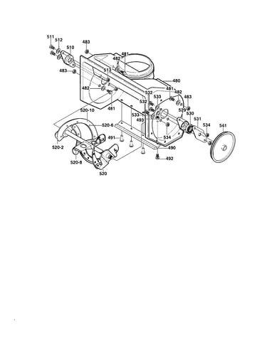 Auger housing