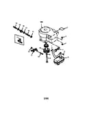 Fuel line/muffler/drive sheave