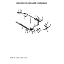 Sabre 1338 GEAR GXSABRF brake and clutch linkage (hydro) diagram