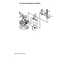Sabre 1646 HYDRO GXSABRD transaxle brake (hydro) diagram