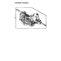Sabre 1338 GEAR GXSABRF transaxle (hydro) diagram