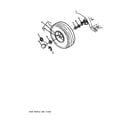Sabre 15538 HYDRO GXSABH rear wheels/tires diagram