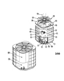 Split system air conditioner
