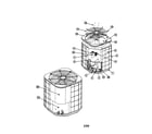 Thermal Zone CA60K-3S split system air conditioner diagram