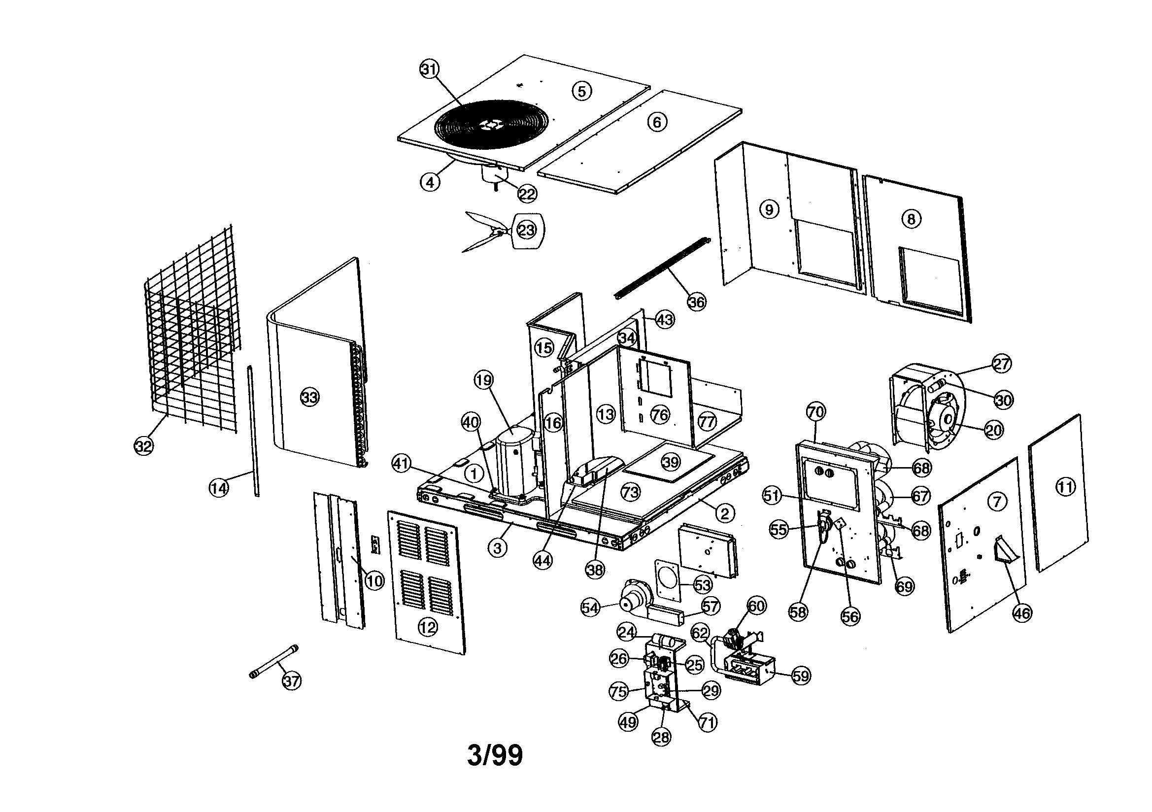 SINGLE PACKAGE GAS PACK