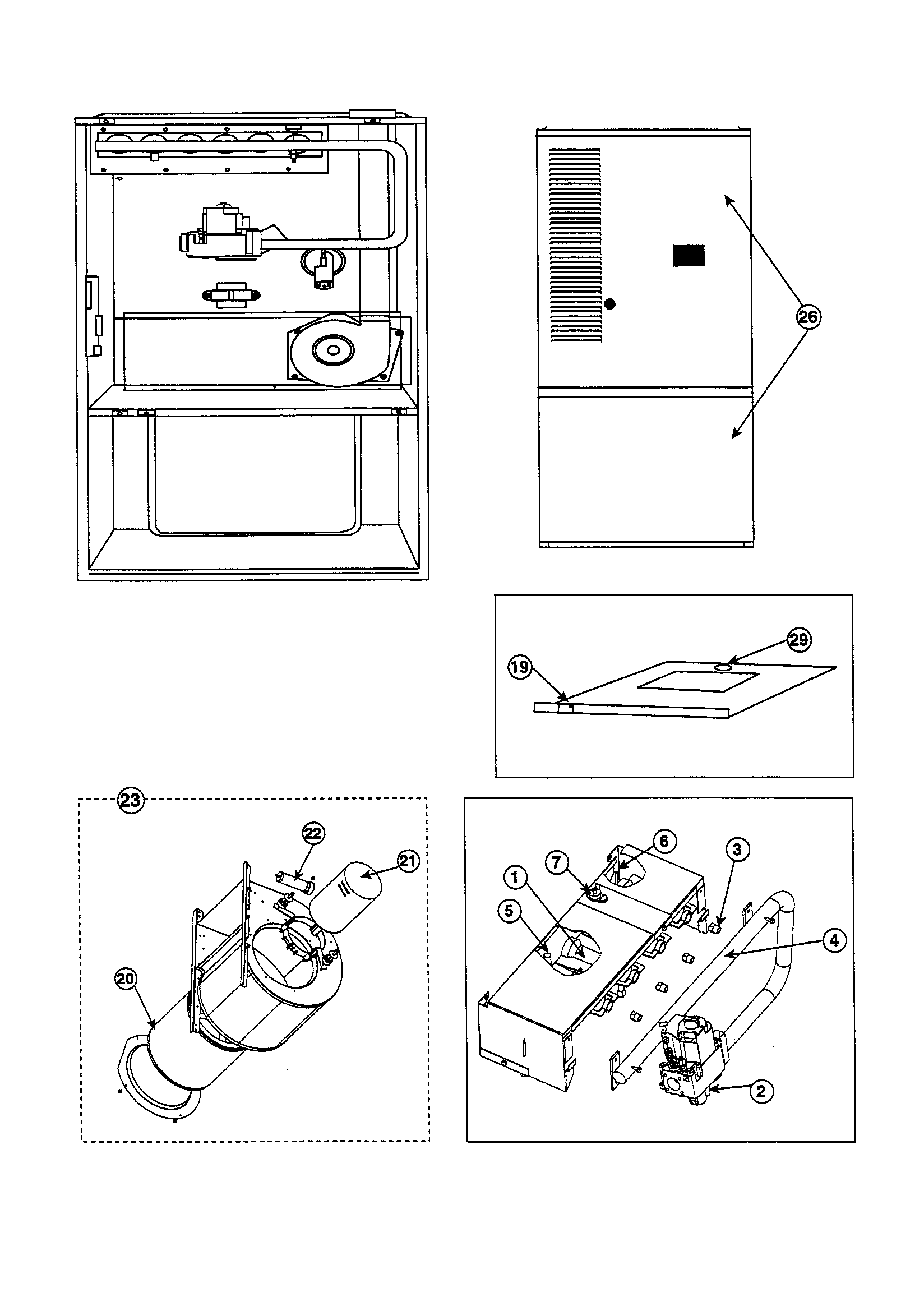 80+ upflow furnace