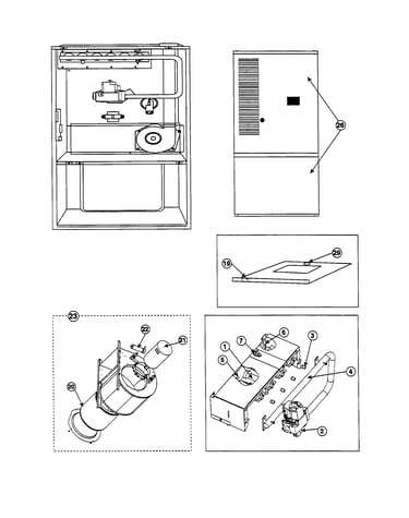 80+ upflow furnace