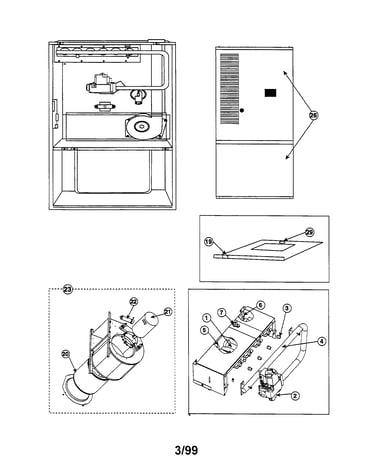 80+ upflow furnace