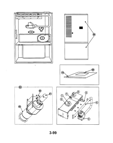 80+ upflow furnace