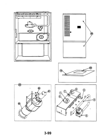 80+ upflow furnace