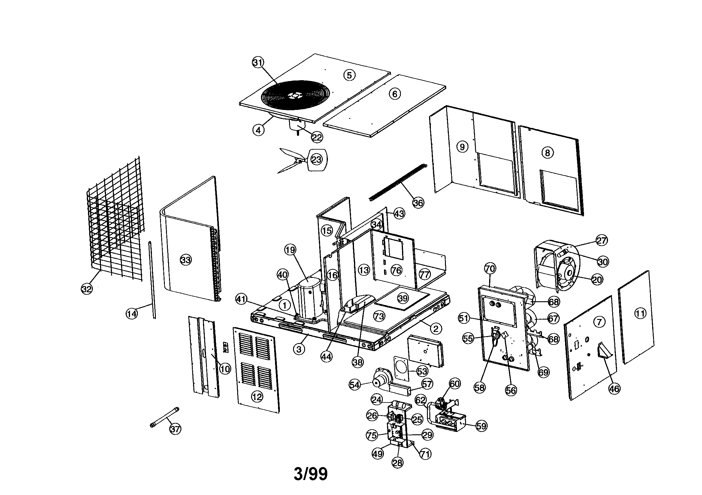 SINGLE PACKAGE GAS PACK