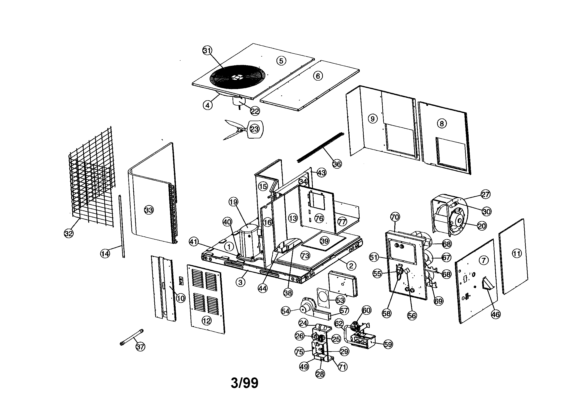 SINGLE PACKAGE GAS PACK