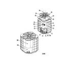 Thermal Zone CA30M-1S split system air conditioner diagram