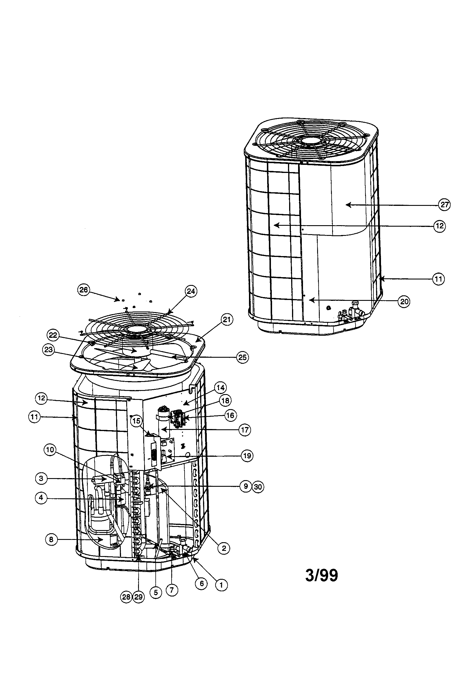 10 seer split system heat pump