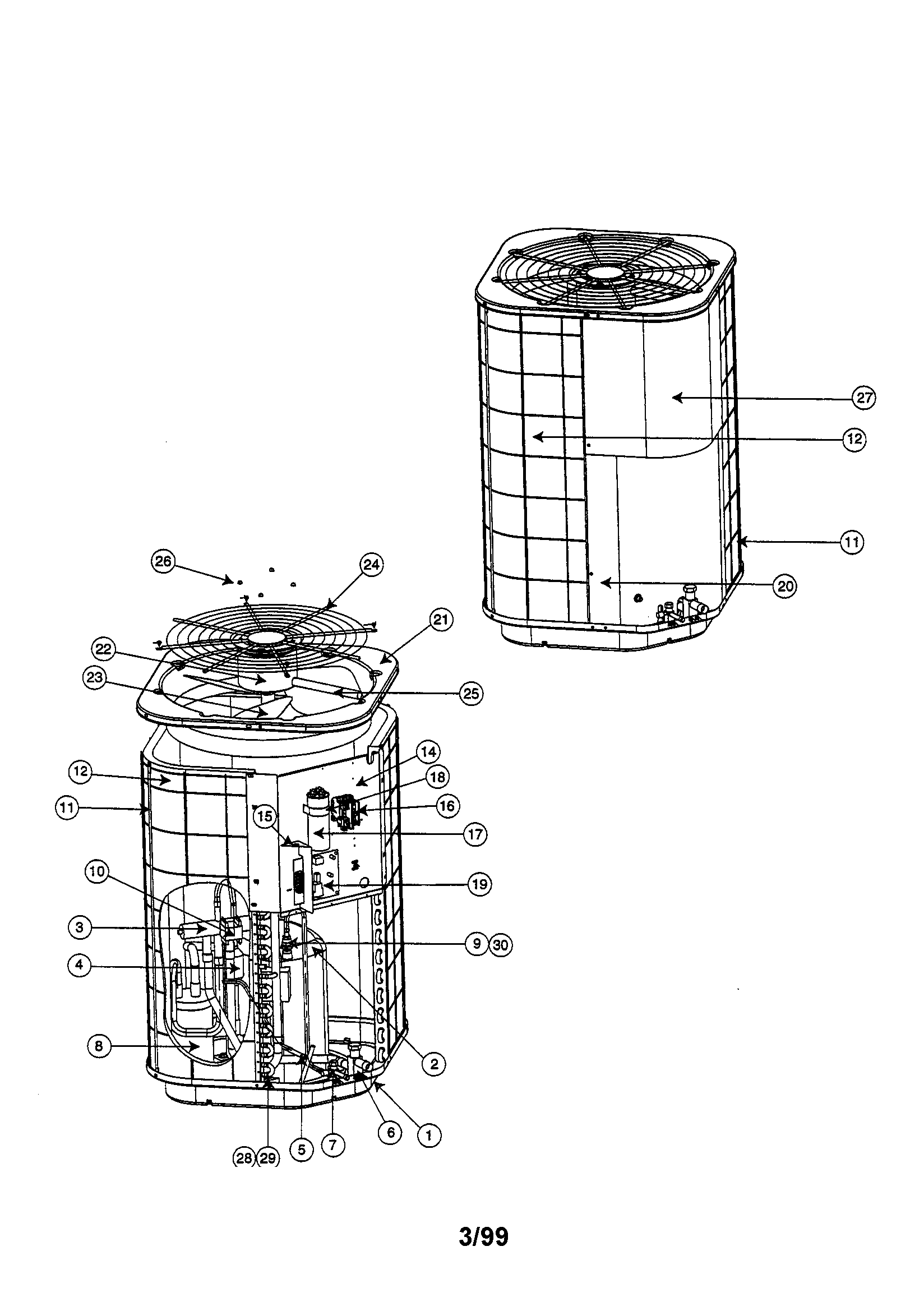 10 seer split system heat pump