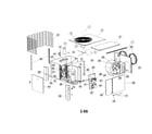 Thermal Zone PH42K-1 10 seer split system heat pump diagram