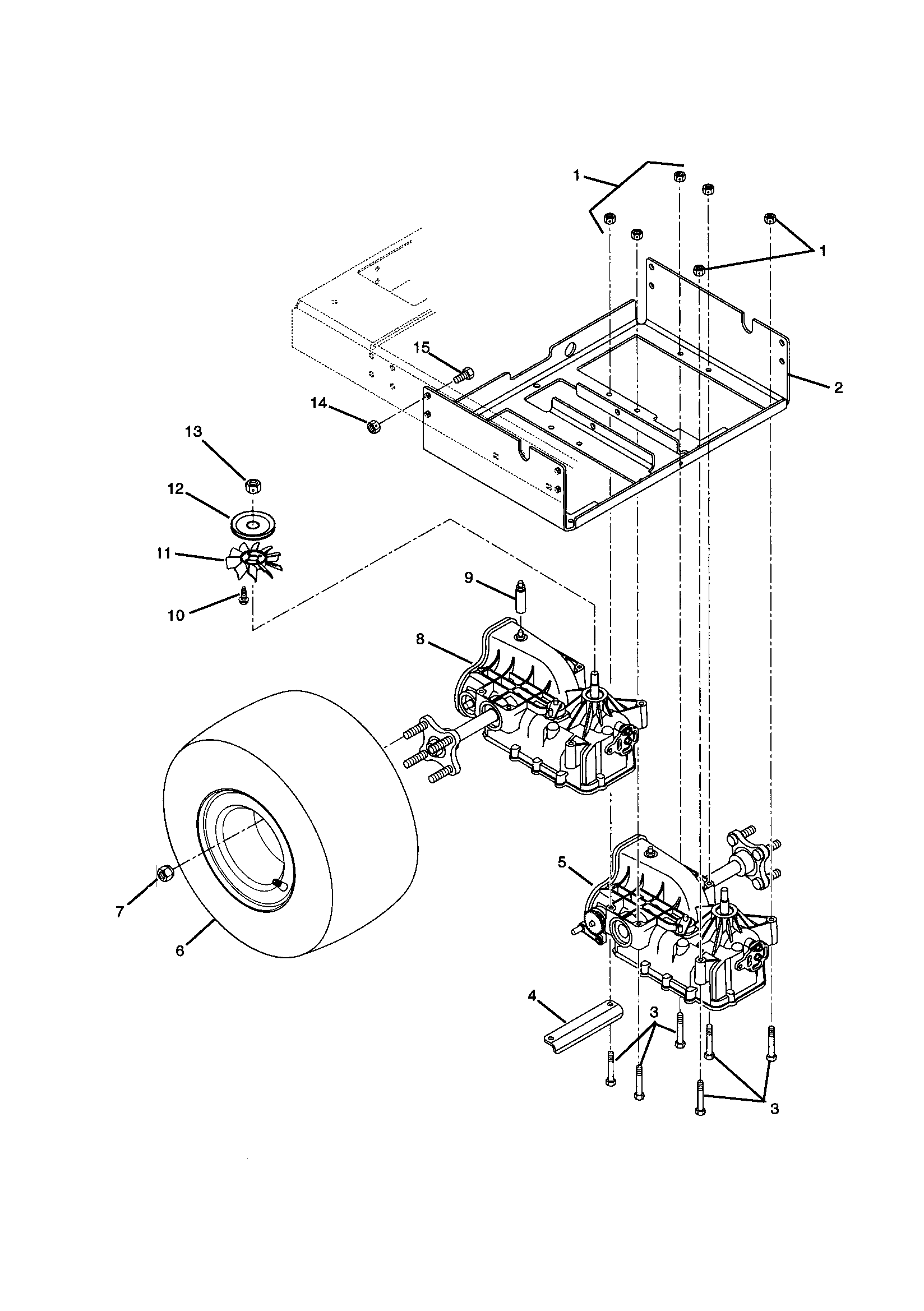 Transaxles and wheels