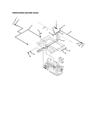 Parking brake/dump valves