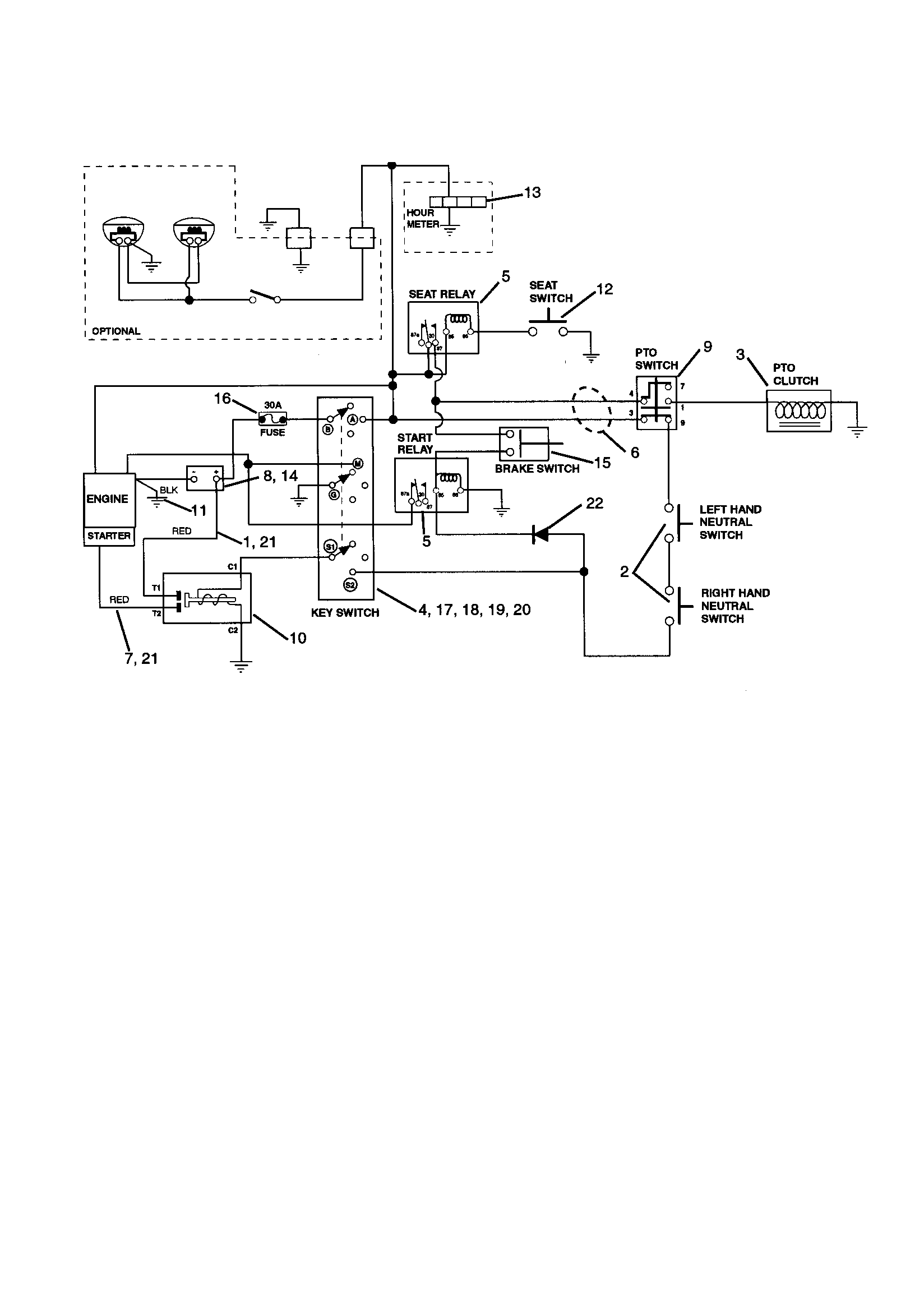 Electrical - 15.5 hp engine