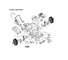 Frigidaire PP65Y22CHA rotary lawn mower diagram
