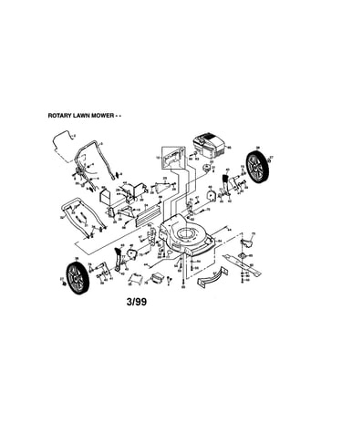 Rotary lawn mower