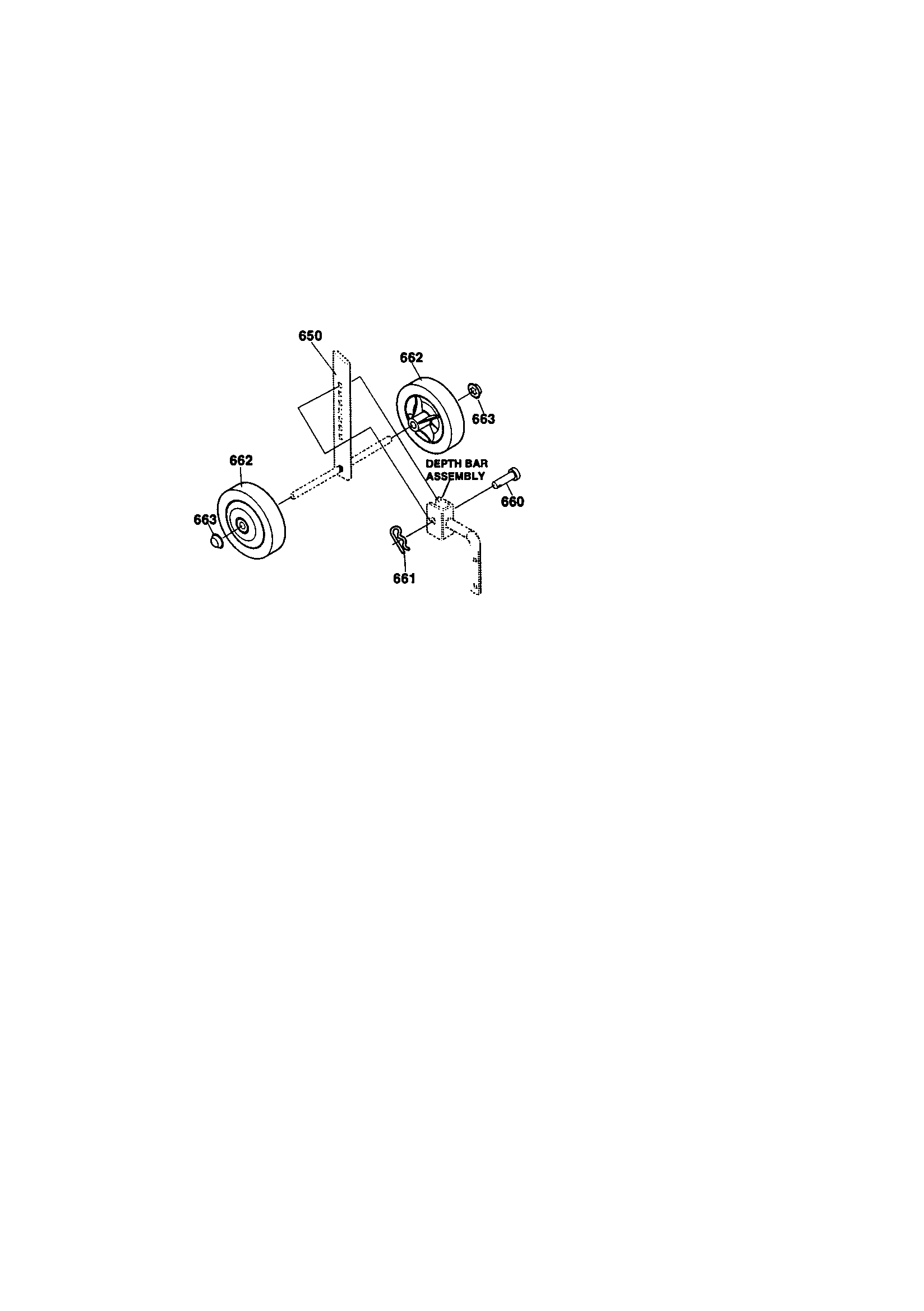 Flat bar assembly