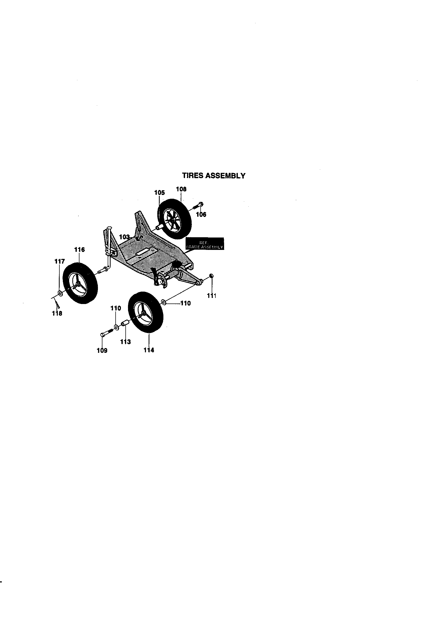 Tires assembly
