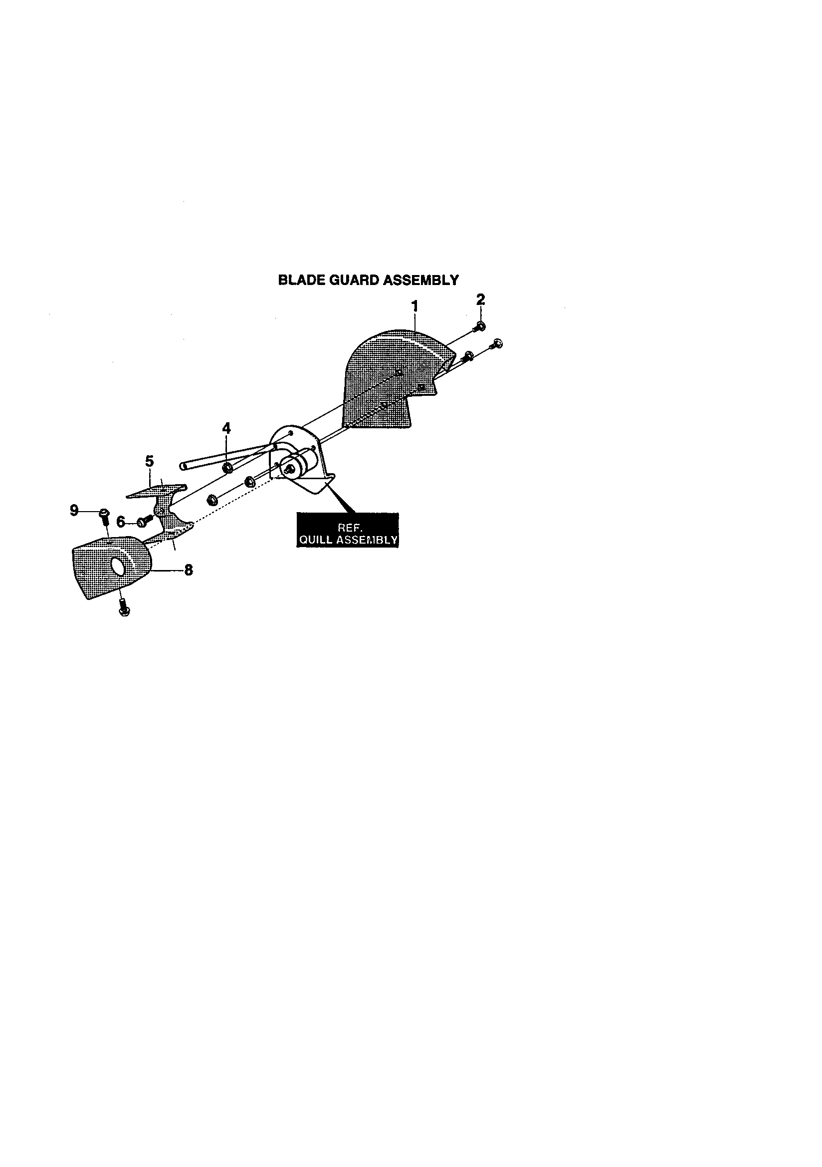 Blade guard assembly