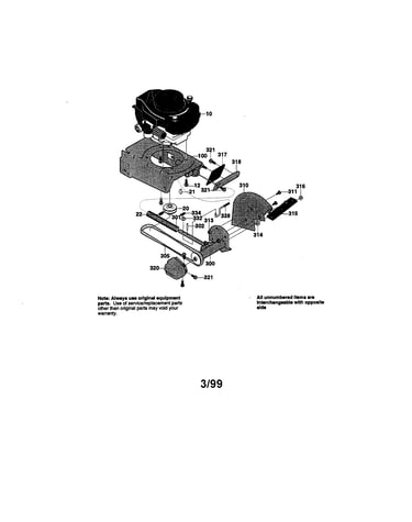Engine/frame assembly