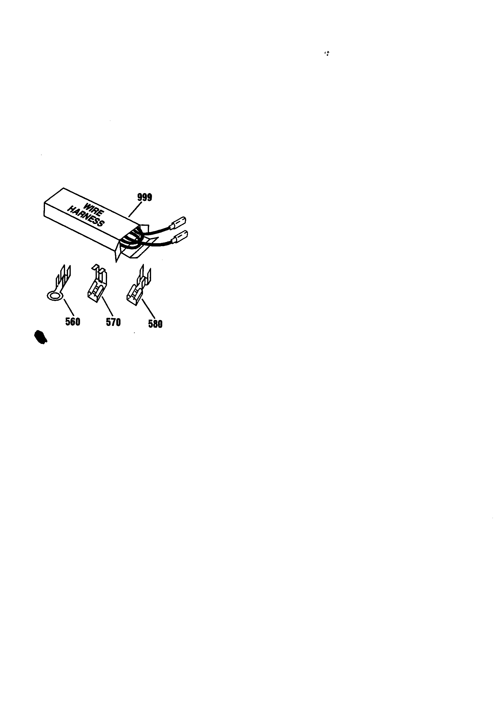Wire harness/wiring components