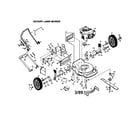 Frigidaire PP55Y22CHA rotary lawn mower diagram