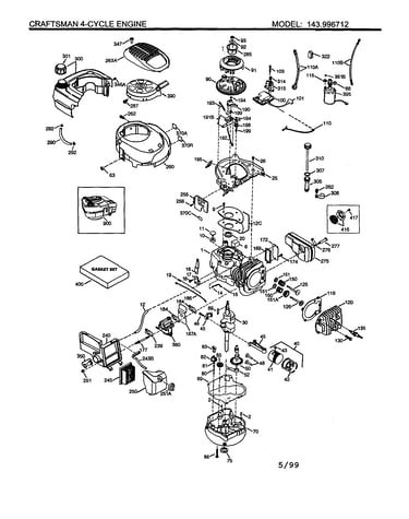 Craftsman 4-cycle engine