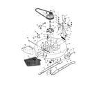 Craftsman 536270111 mower housing diagram