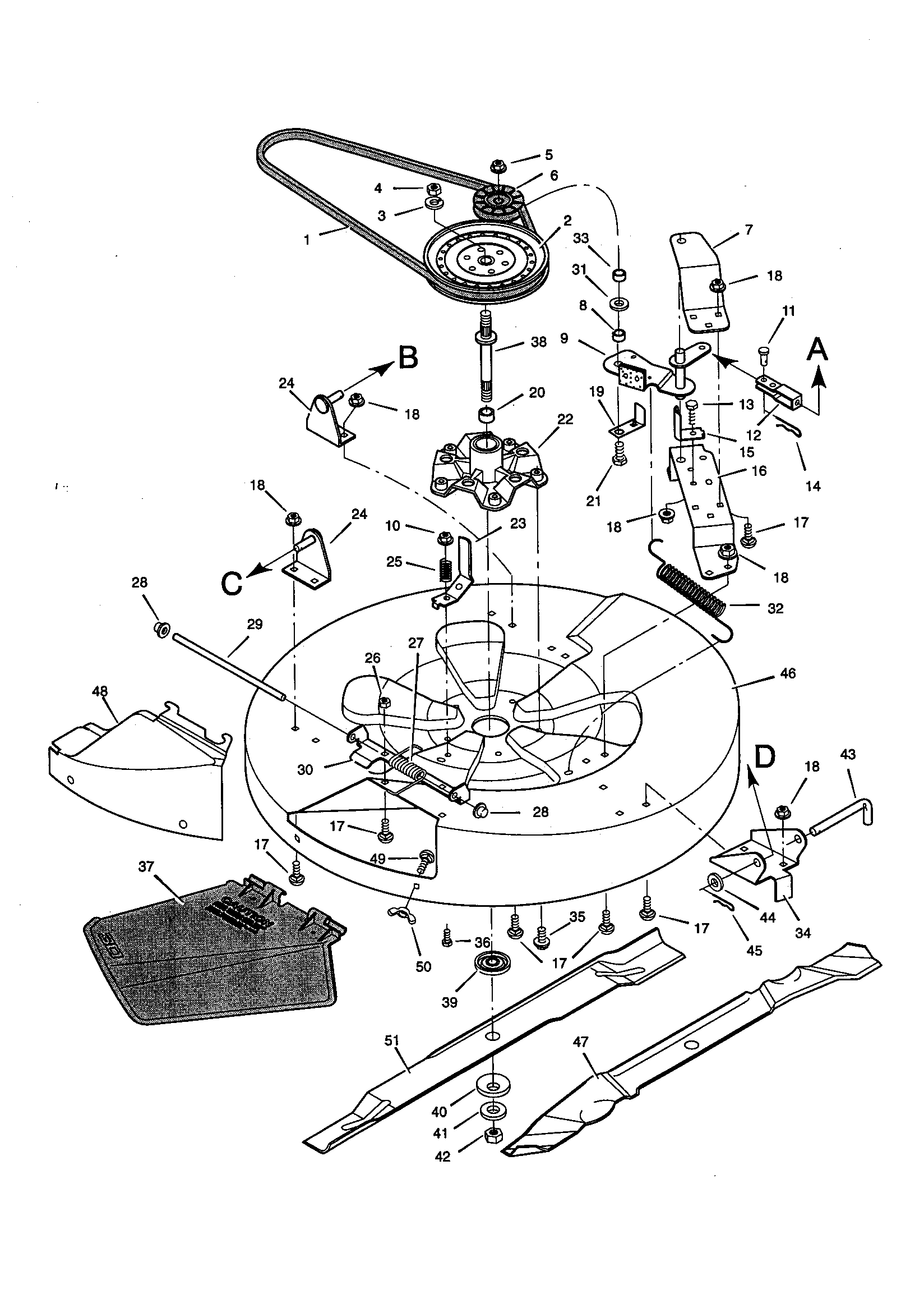 Mower housing