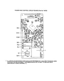 Power/control circuit board (16432)