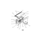 Craftsman 706655745 8 drawer workbench diagram