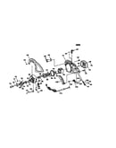 Handle/motor/motor housing