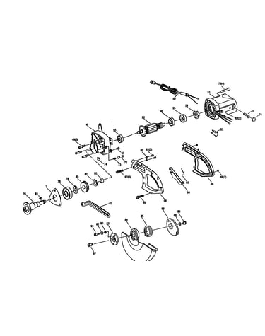 Motor/guard assembly