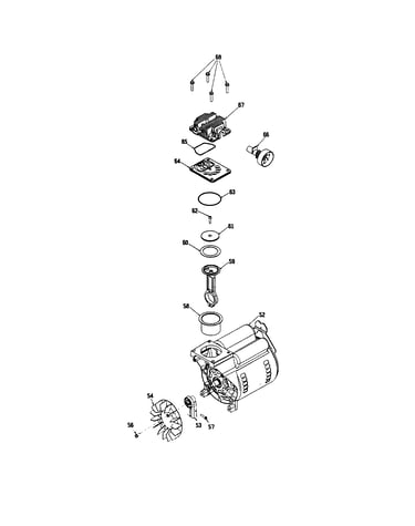 Compressor pump diagram