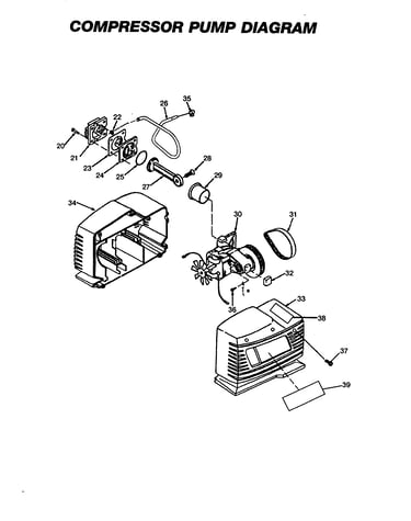 Compressor pump diagram