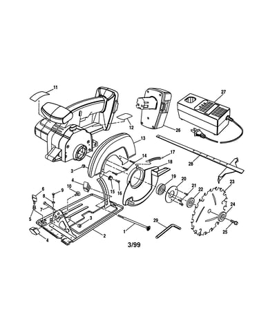 Craftsman cordless trim saw