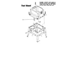 Pro-Tech 4106 tool stand diagram
