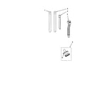 Kenmore 11638169891 hose and attachment diagram