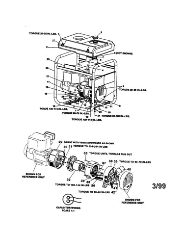 Frame assembly and engine