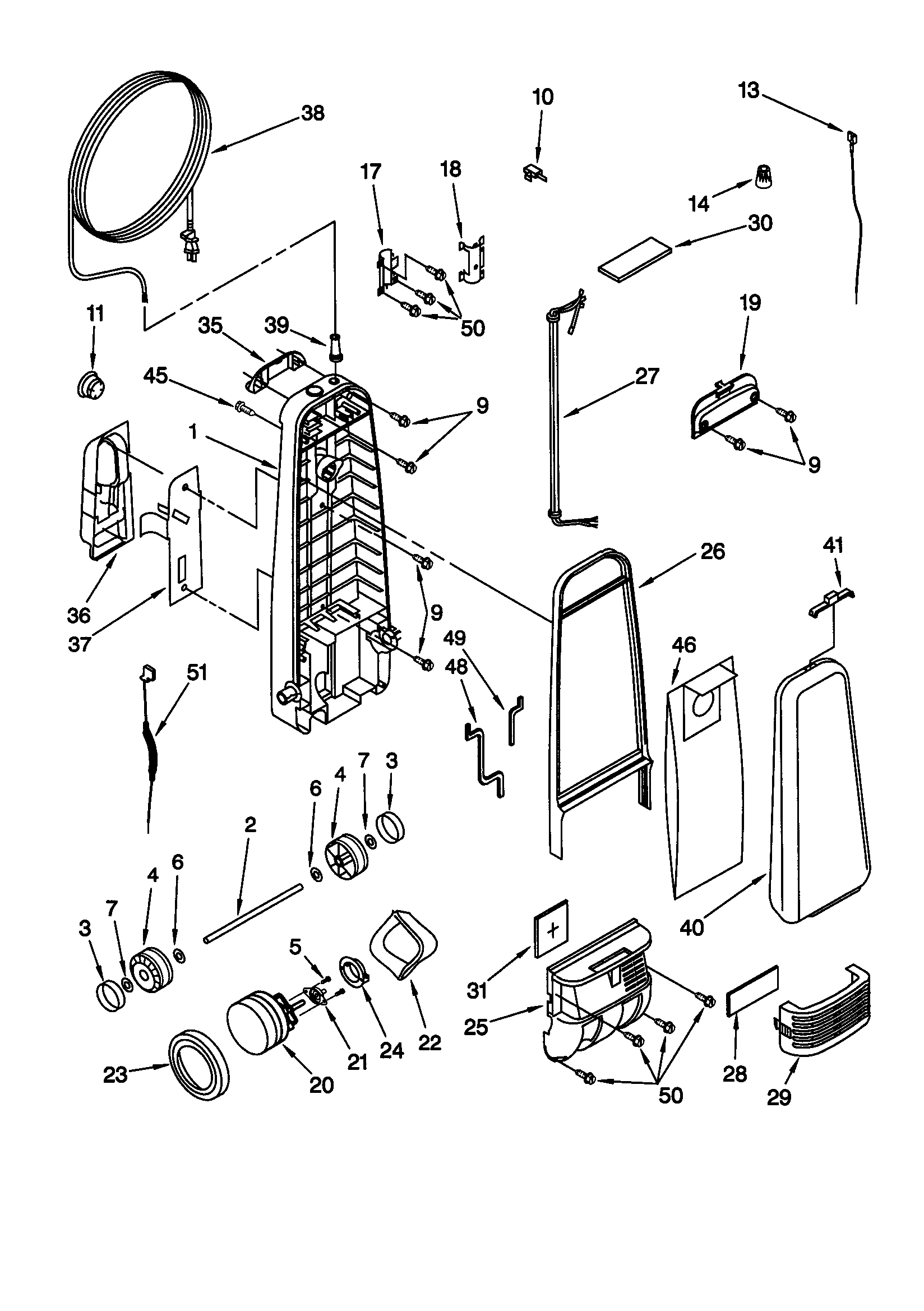 Dust compartment