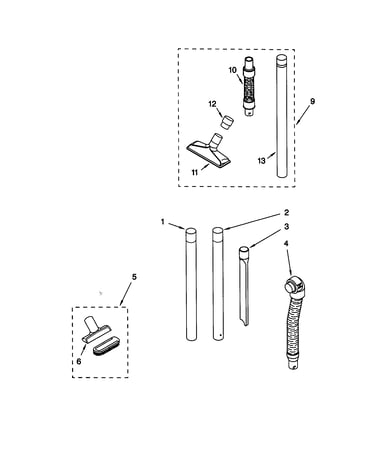Hose and attachment