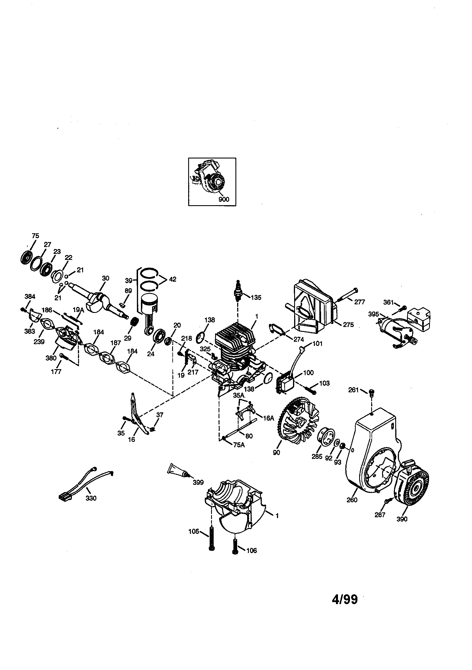 Craftsman 2 cycle engine